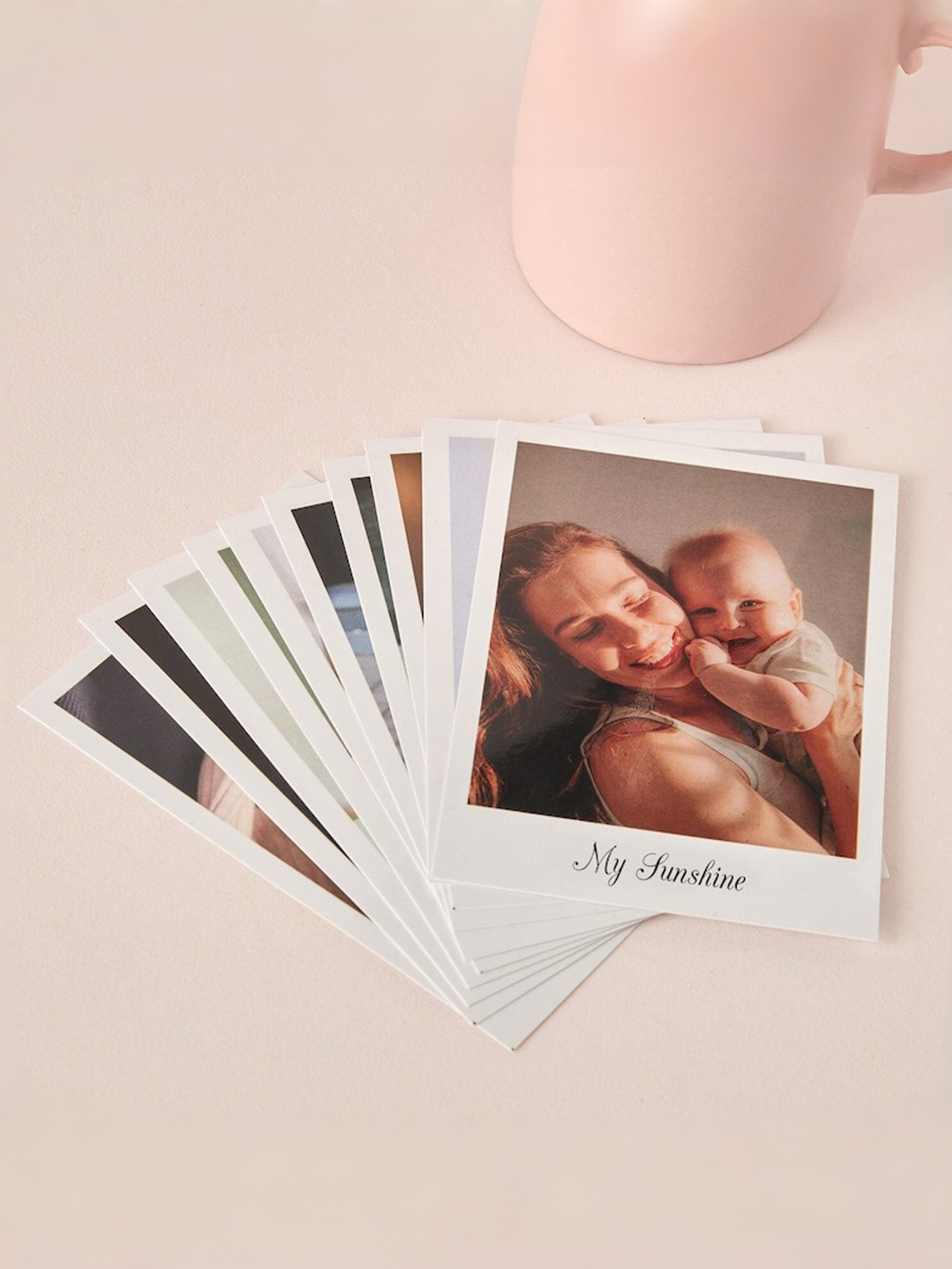 Customized photo prints with personalized messages—DIY anniversary gifts for any occasion